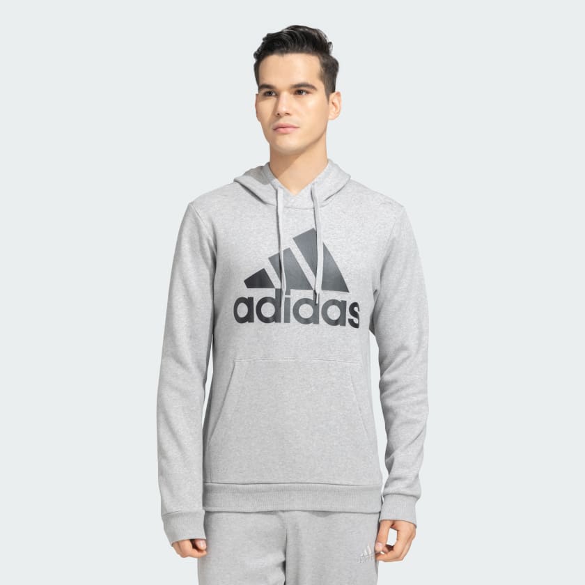 Mens grey new arrivals adidas hoodie