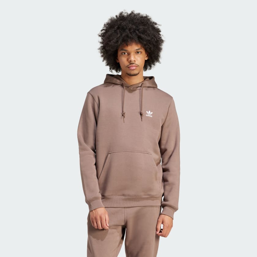 Adidas originals trefoil hooded jacket new arrivals