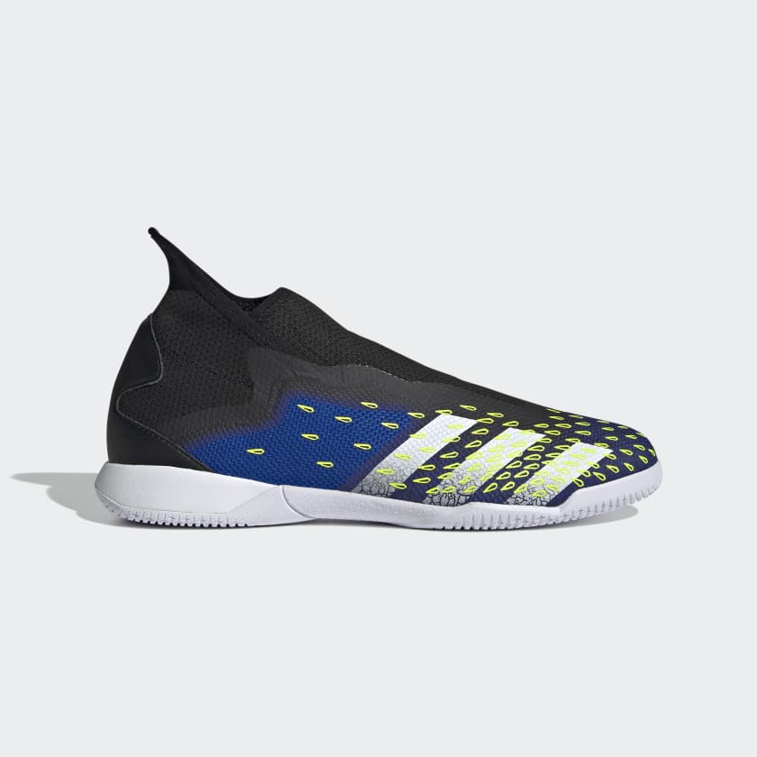 adidas black predator laceless