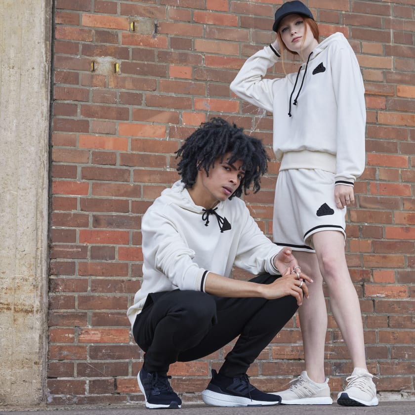 adidas French Terry Hoodie Gender Neutral White adidas Australia