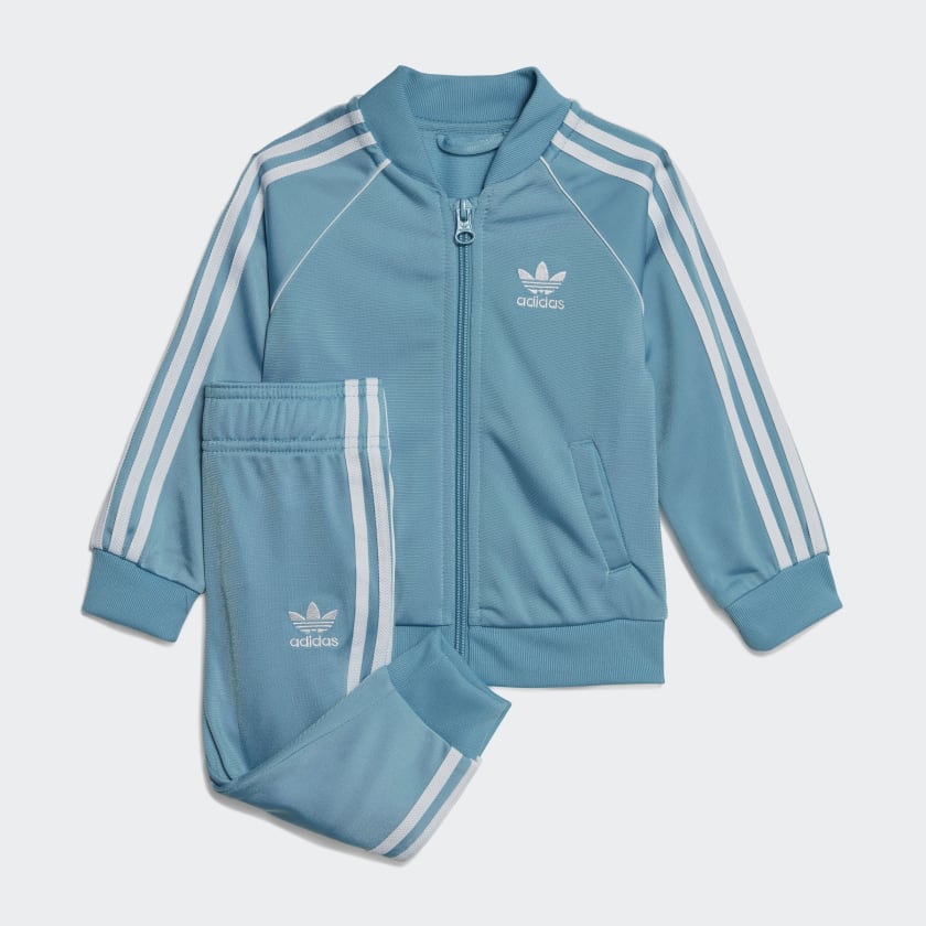 Un fiel enfermo orientación Conjunto chaqueta y pantalón Adicolor SST - Azul adidas | adidas España