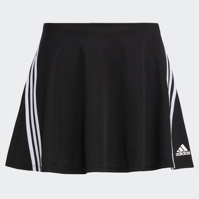 adidas 3-Stripes Skort - Black | Kids' Tennis | adidas US