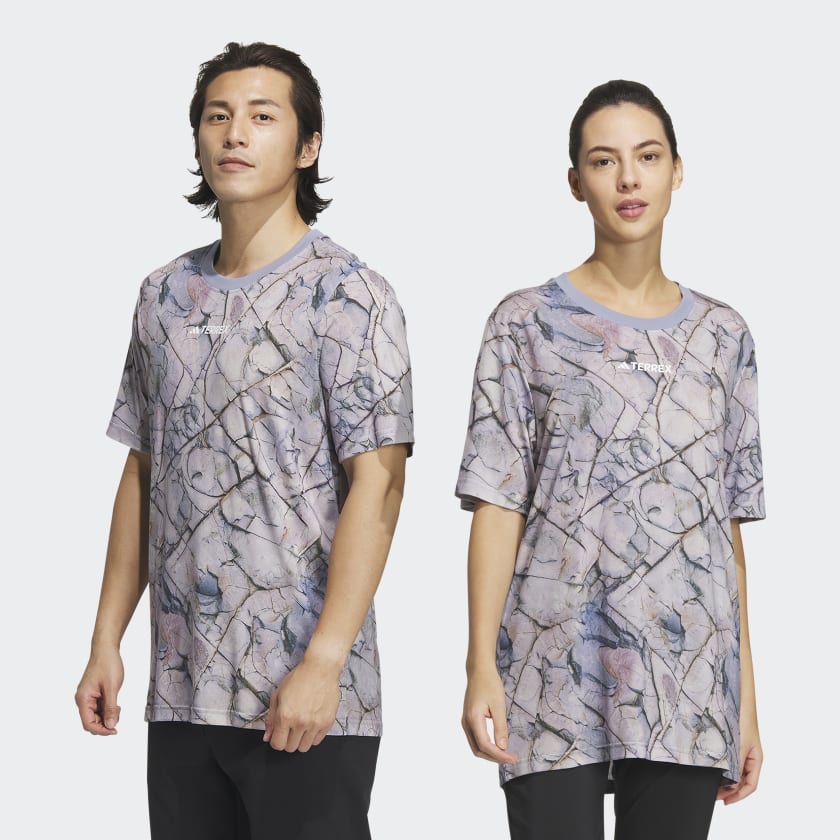 Polo National Geographic Tencel Manga Corta Estampada Unisex