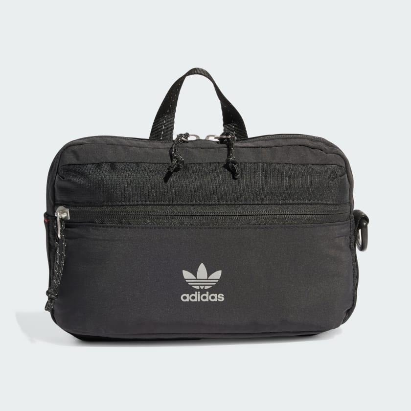 Adidas waist pack black clearance