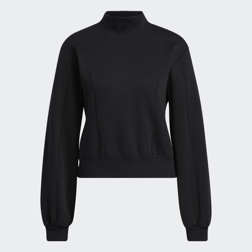 Adidas Damen Langarm schwarz Yogi Yoga Shirt (AJ6527) B115