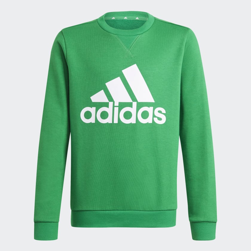 Green sales sweatshirt adidas