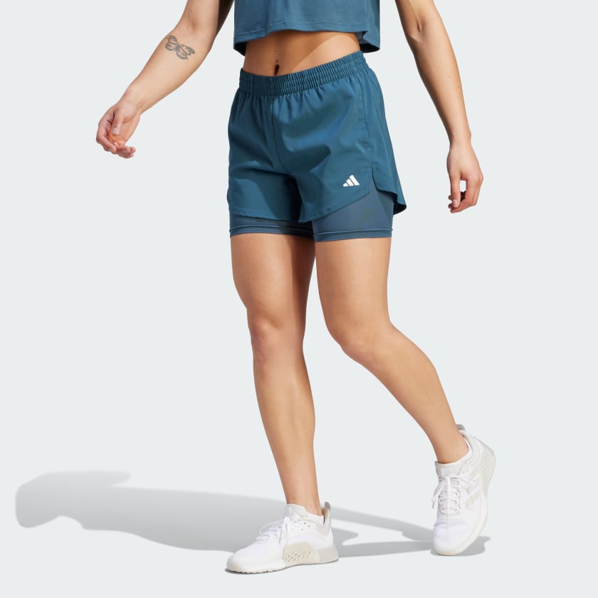 adidas AEROREADY Made for Training Minimal Two-in-One Shorts