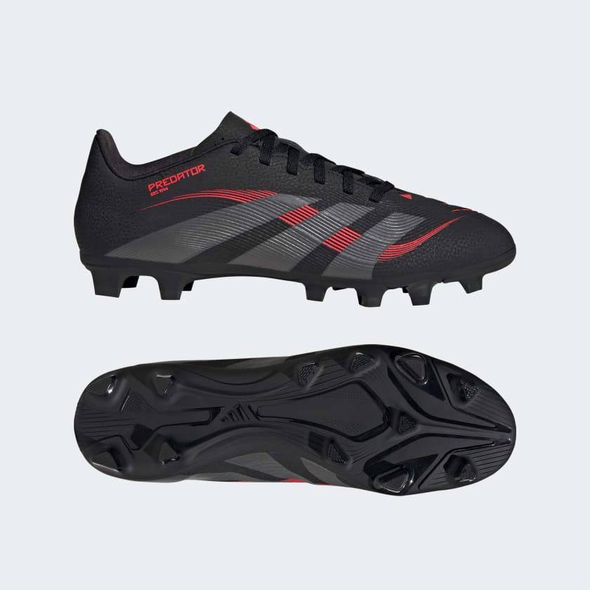 adidas Predator Elite Laceless FG サッカーシューズ 赤