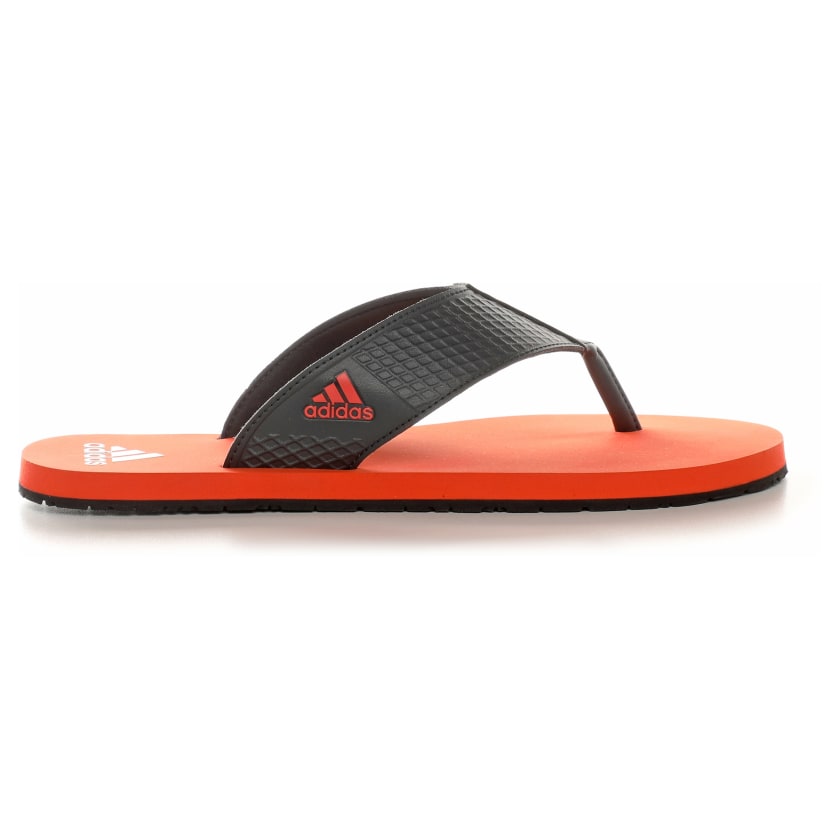 Adidas orange slippers hotsell