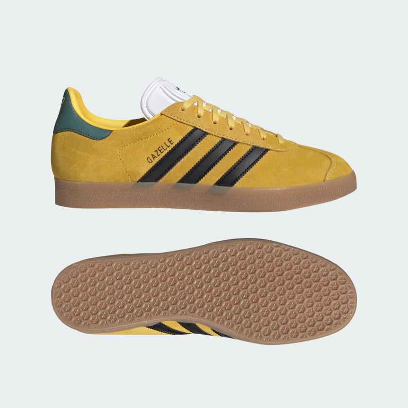 adidas Jamaica Gazelle Shoes - Yellow | Free Shipping with adiClub | adidas  US
