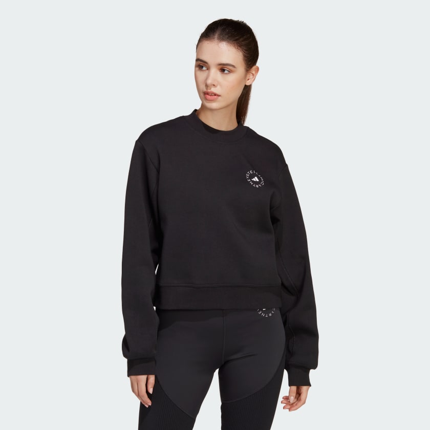 Stella mccartney adidas new arrivals lace sweatshirt
