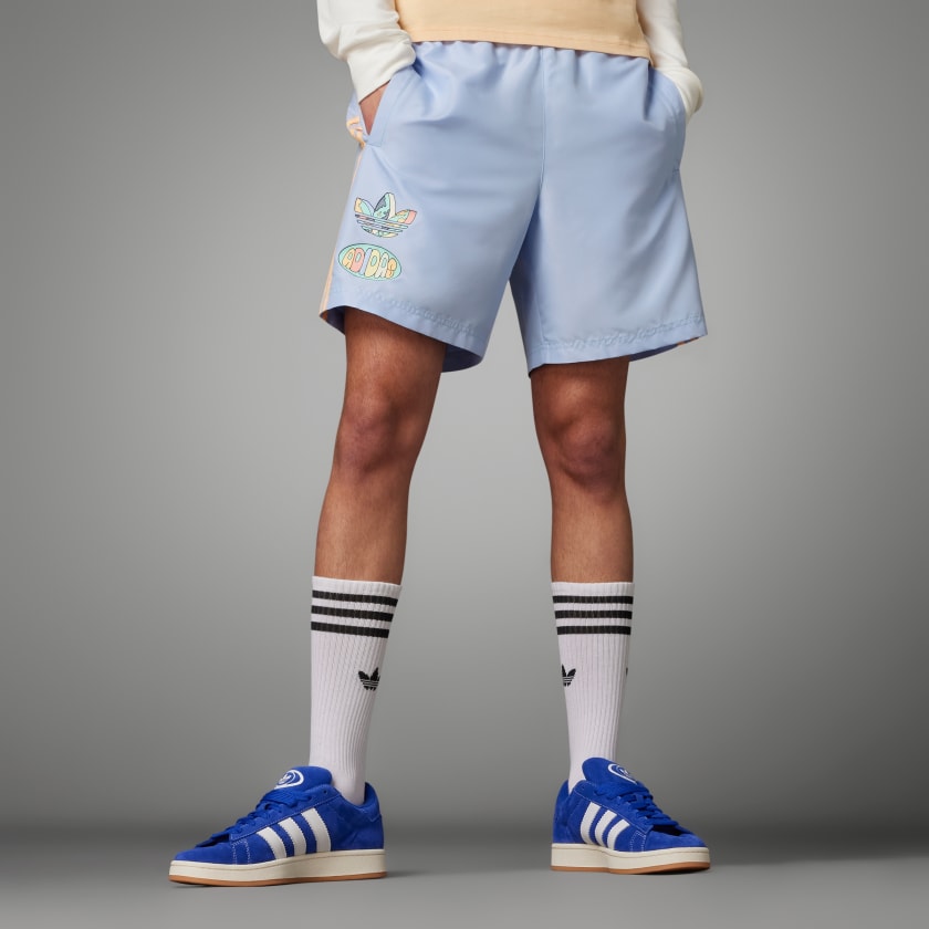 adidas Shorts Enjoy Summer Poly Azul adidas Mexico