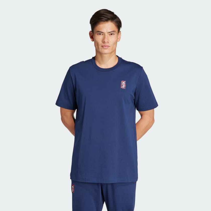 Juventus t sale shirt blue