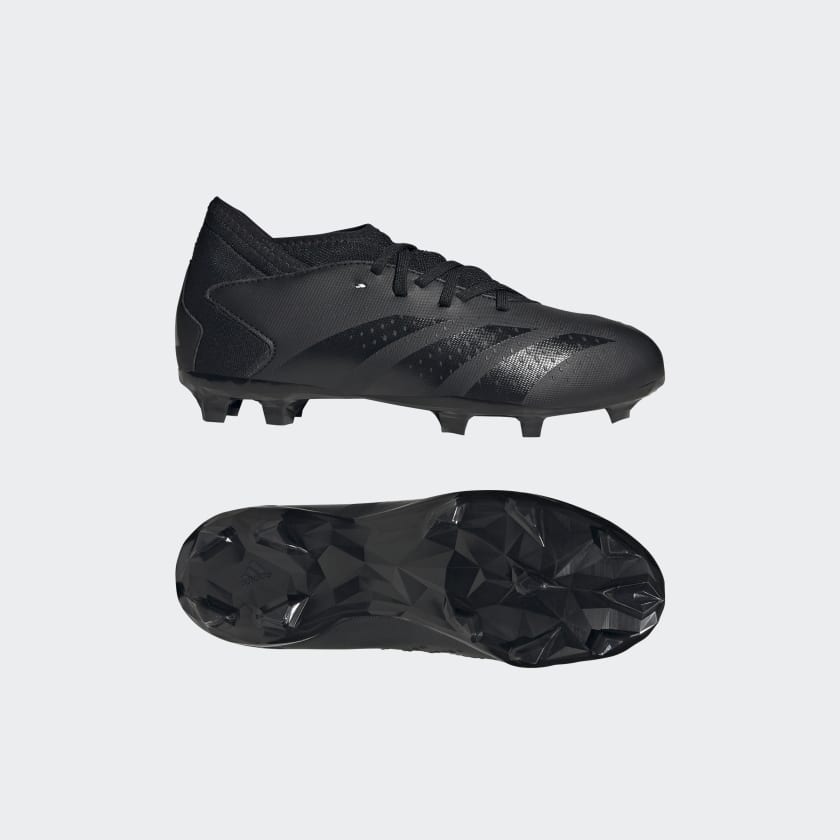 adidas Predator Accuracy.3 US Soccer Soccer Black Firm - Ground | adidas Cleats | Kids