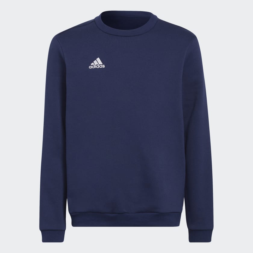 Navy blue adidas crew neck on sale