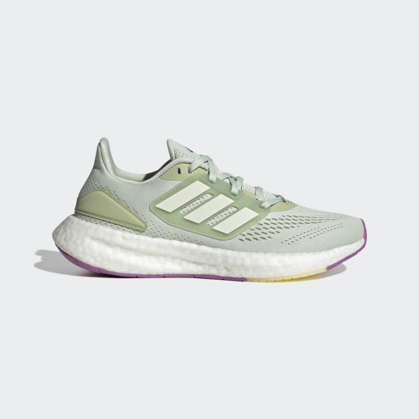 Adidas pure boost green top