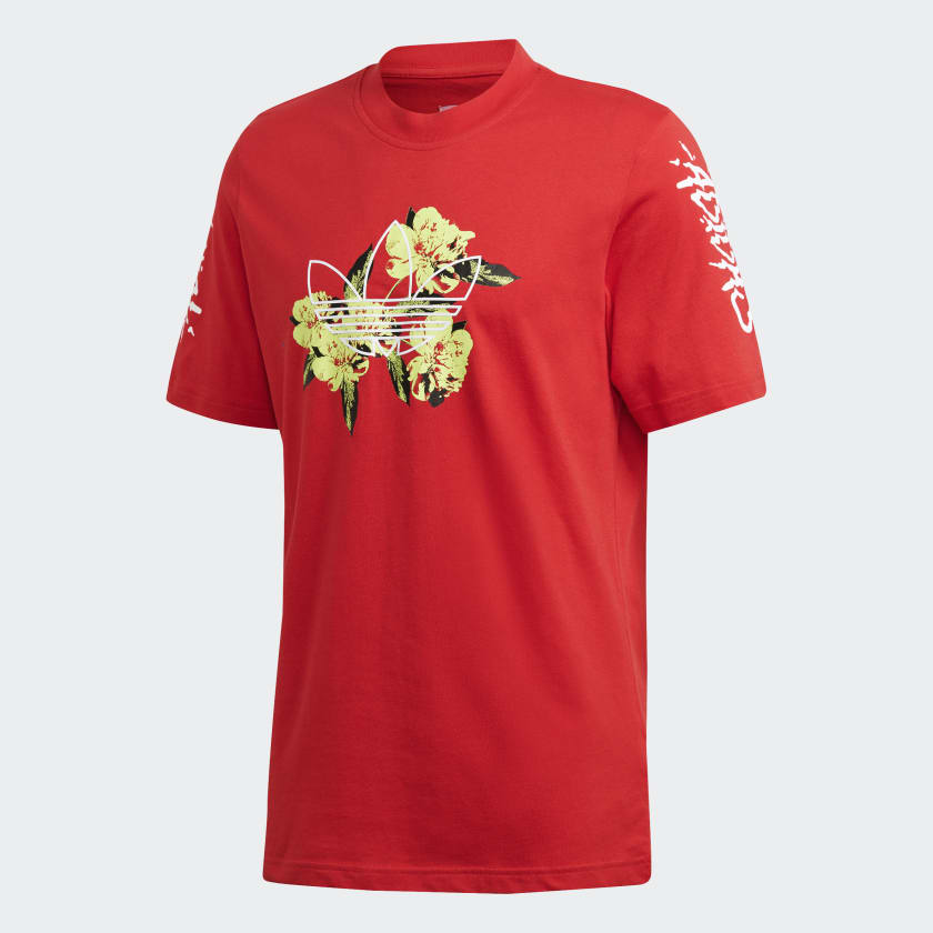 adidas Festivo Tee Red adidas Australia
