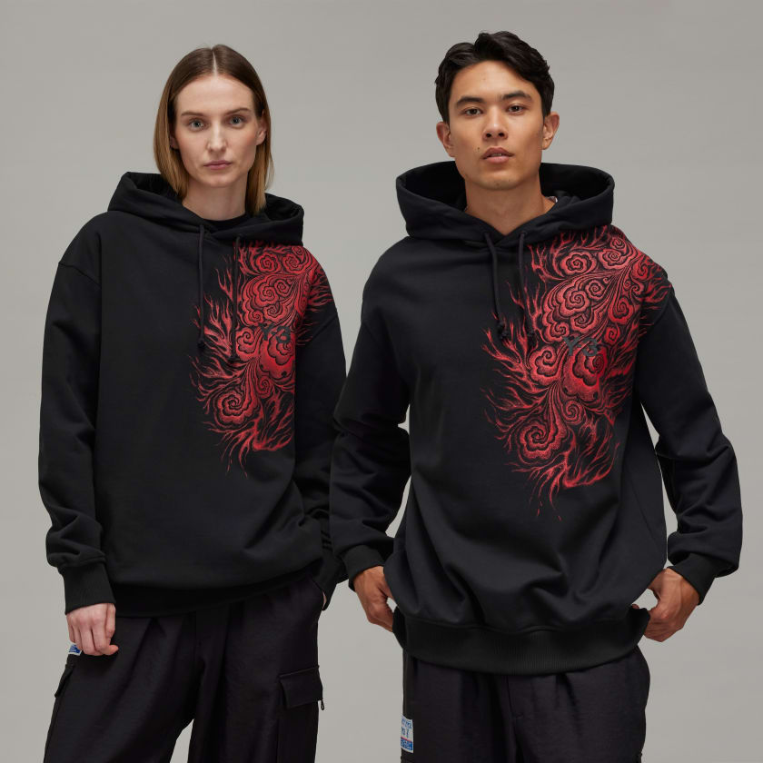 Y3 adidas hoodie top