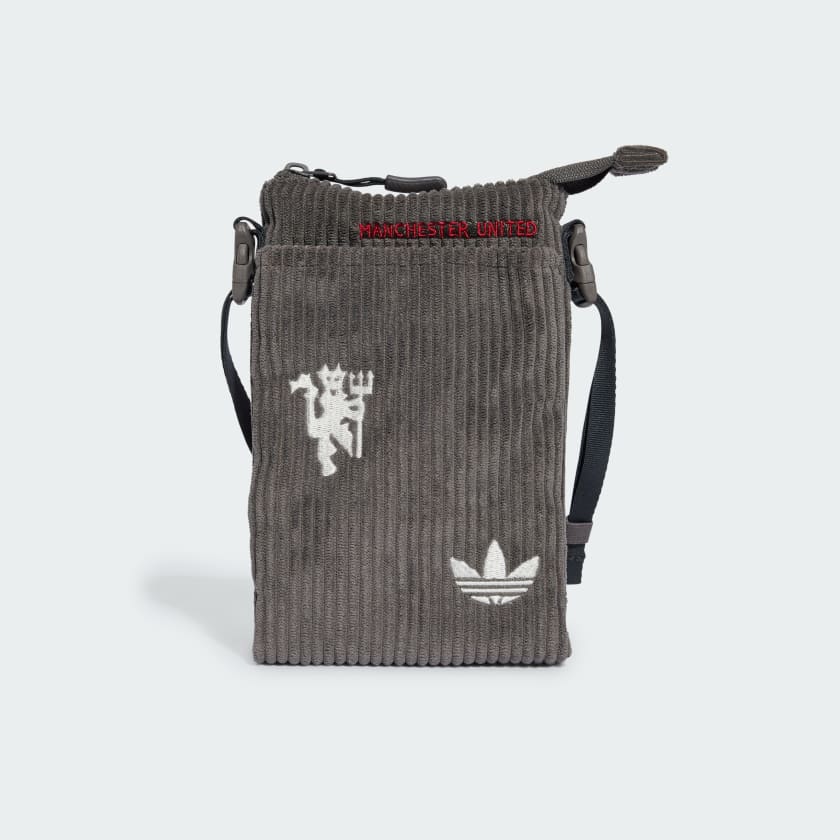 adidas Manchester United Third Small Items Bag Brown adidas UK