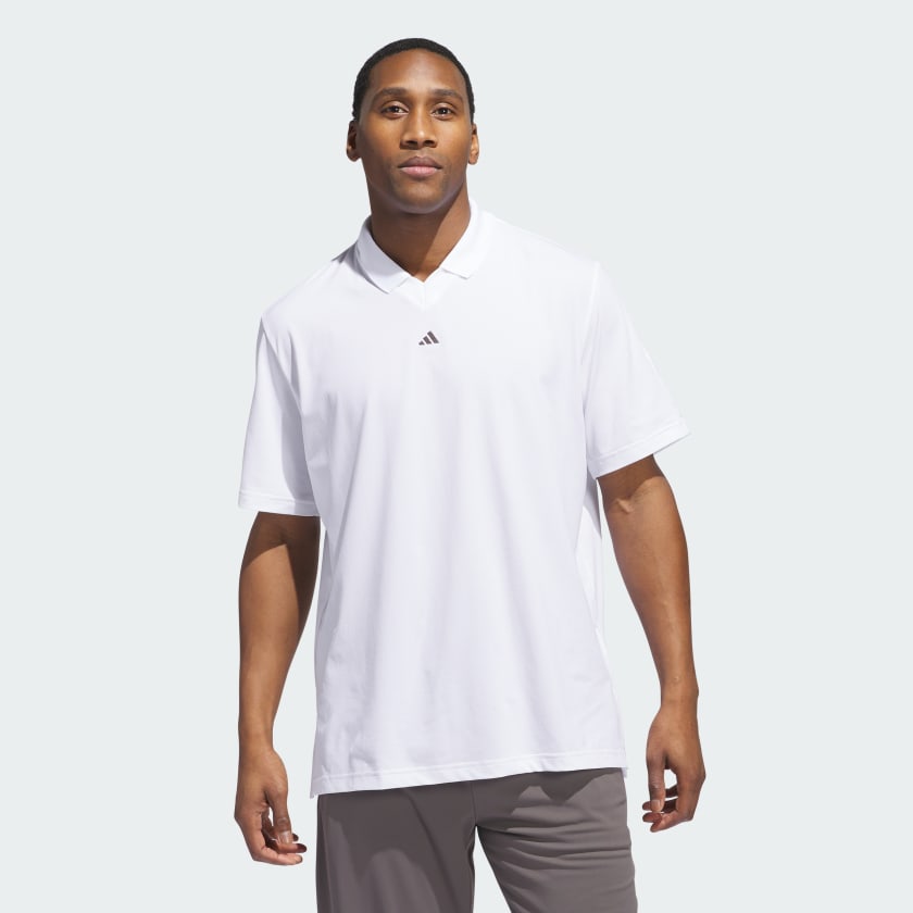 adidas Ultimate365 Twistknit Piqué Polo Shirt - White | Men's Golf ...