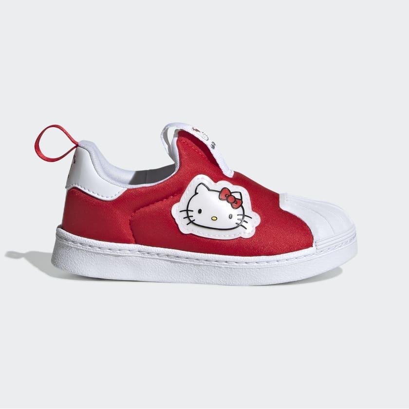 Bóveda Regresa Valiente Zapatillas Hello Kitty Superstar 360 - Rojo adidas | adidas Chile