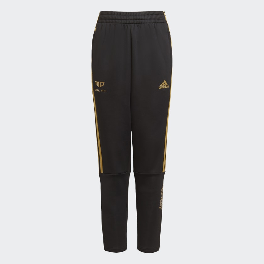 adidas Mo Salah 3 Stripes Pants Black adidas India
