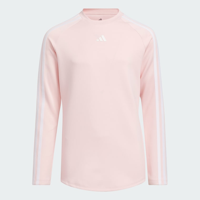 Pink adidas long sleeve shop