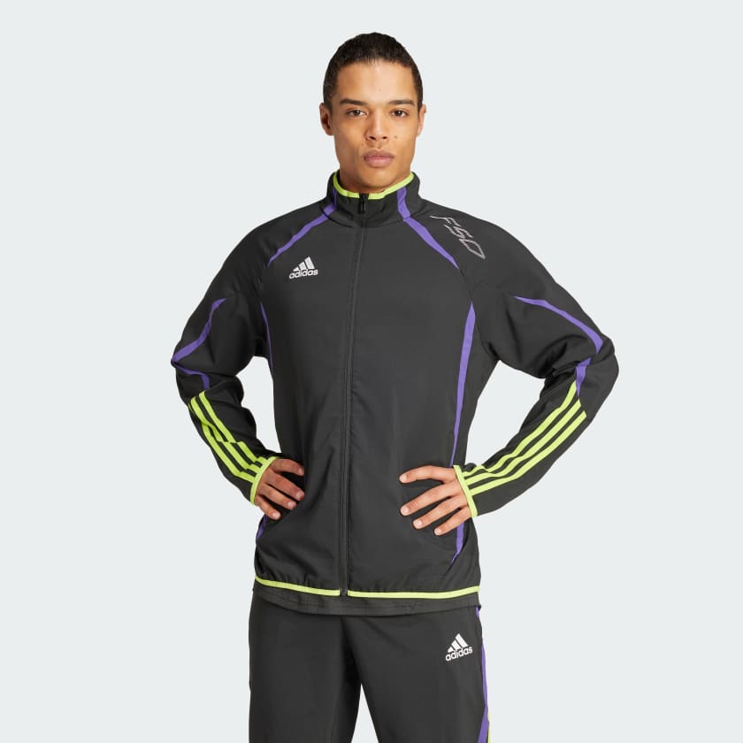 adidas F50 Woven Jacket Black adidas UK