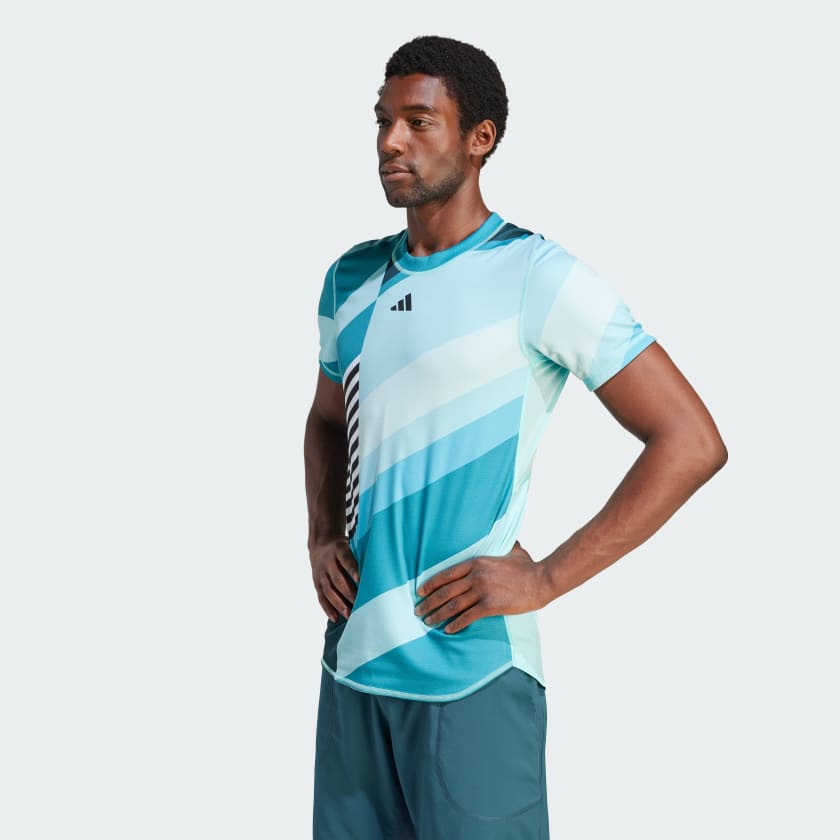 adidas Tennis Reversible AEROREADY FreeLift Pro Tee - Turquoise | Men's  Tennis | adidas US