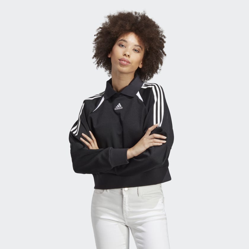 adidas Track Sweatshirt - Black | Women's | adidas US