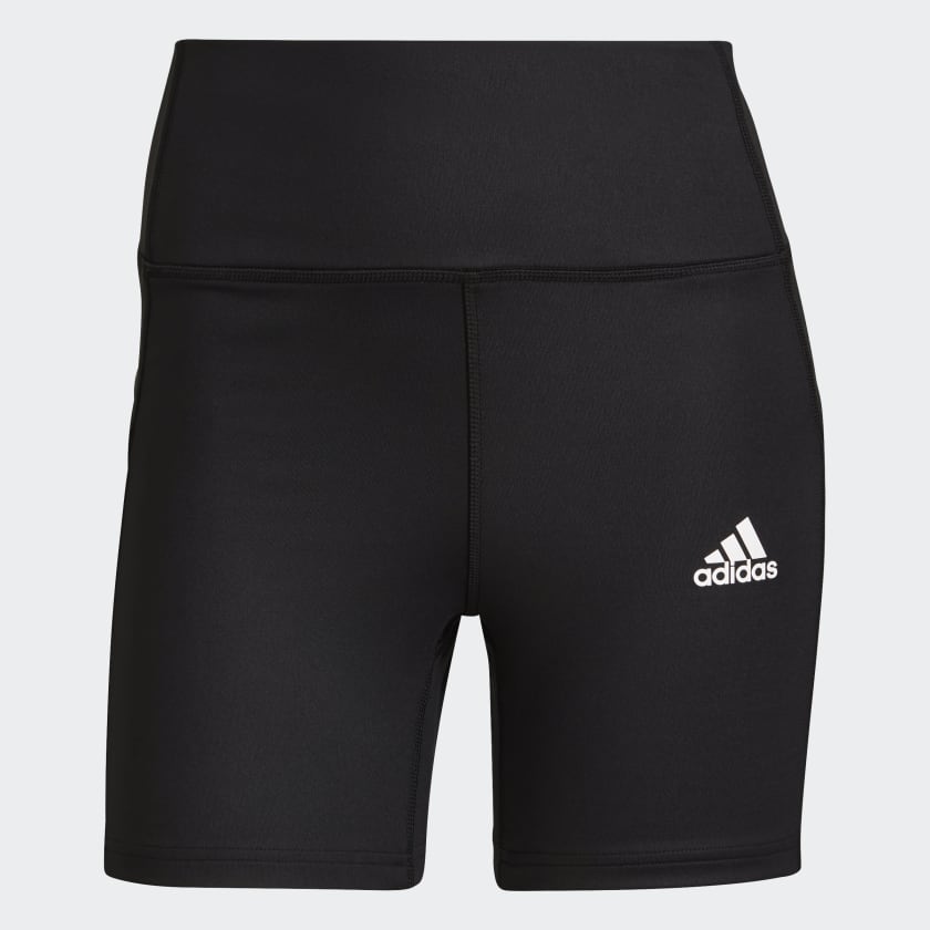 adidas AEROREADY Designed to Move Sport Short Tights - Black | Free ...