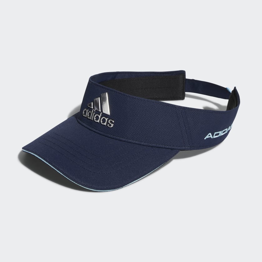 Blue adidas visor online