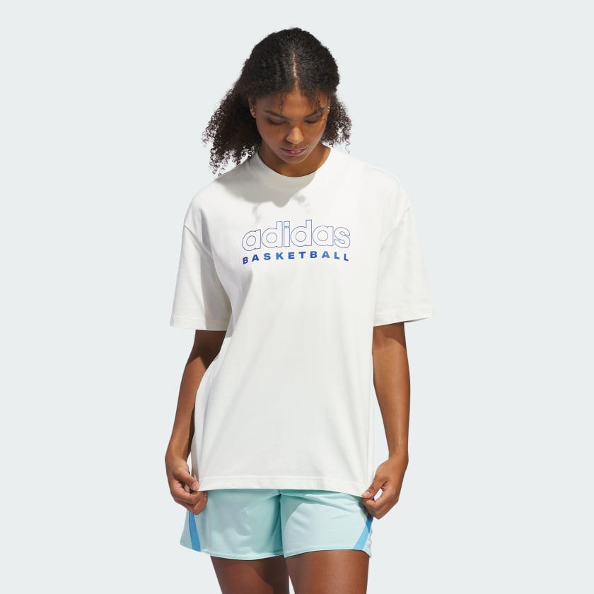 アディダス セレクト 半袖Tシャツ - ホワイト | アディダス ジャパン