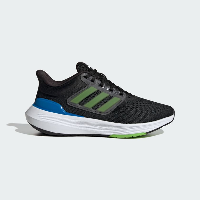 adidas Ultrabounce Sport Running Lace Running Shoes - Black | Kids ...
