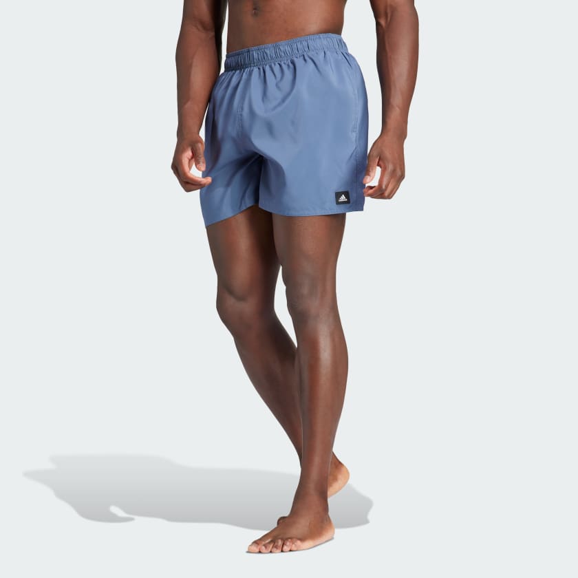 adidas Solid Swim Shorts CLX | - Men\'s Swim | Short-Length US Blue adidas
