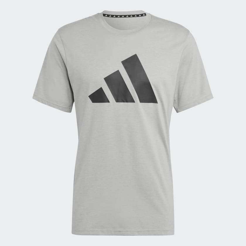 adidas Train Essentials Feelready Logo Training Tee Grey Free Shipping with adiClub adidas US
