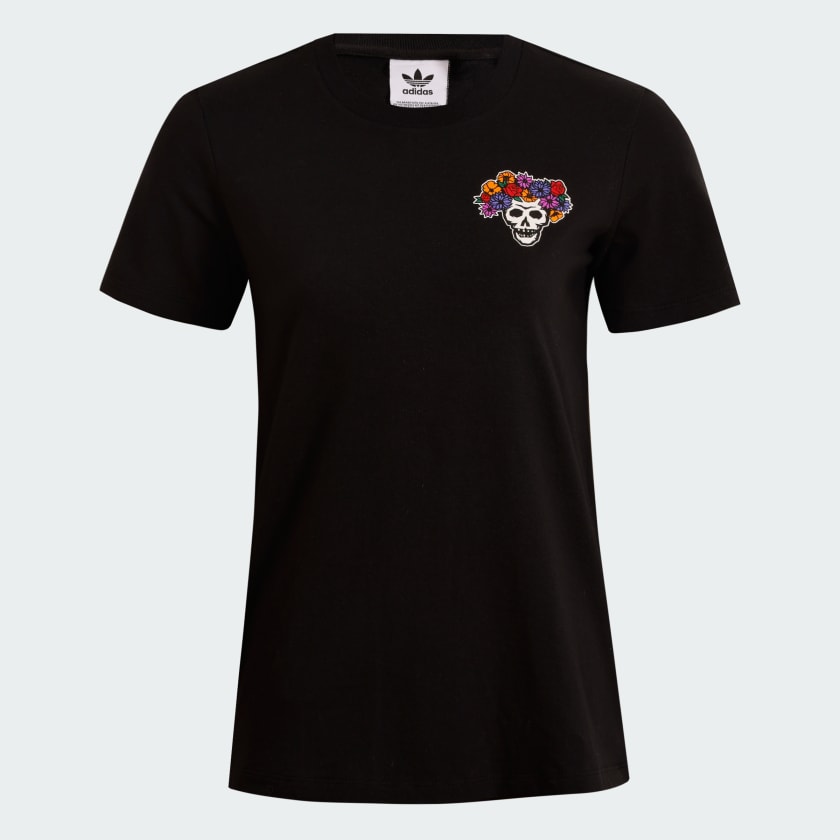 adidas Playera Dia de Muertos Negro adidas Mexico