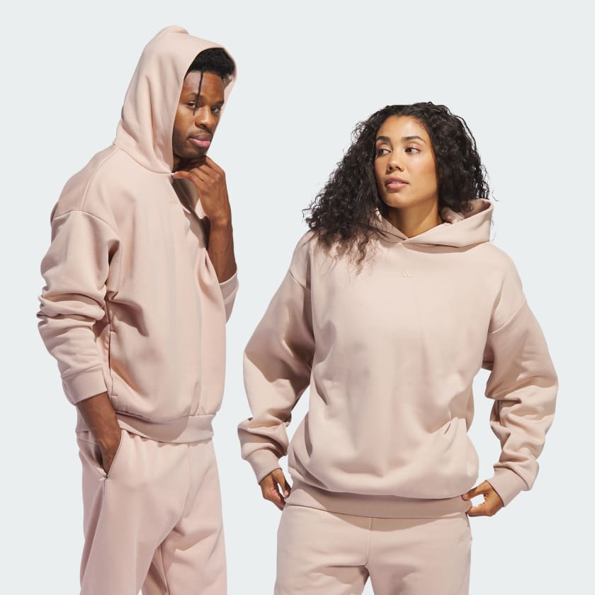 Felpa con cappuccio adidas Basketball Beige adidas adidas Italia