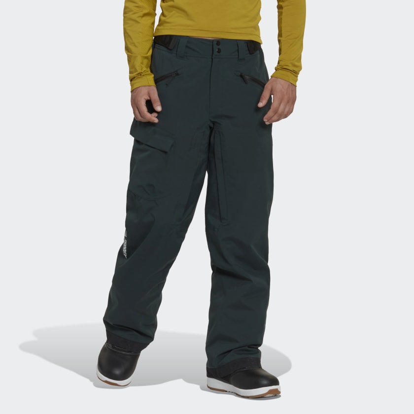 adidas TERREX RESORT TWO LAYER INSULATED SNOW PANTS - Green | adidas Canada