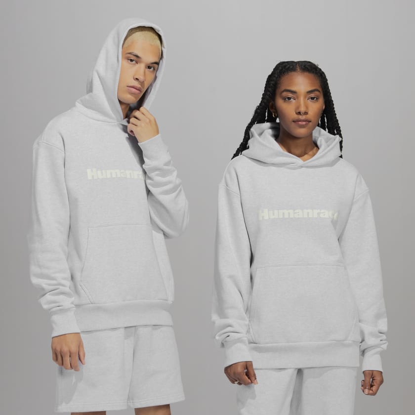 adidas Pharrell Williams Basics Hoodie (Gender Neutral) - Grey | adidas Canada