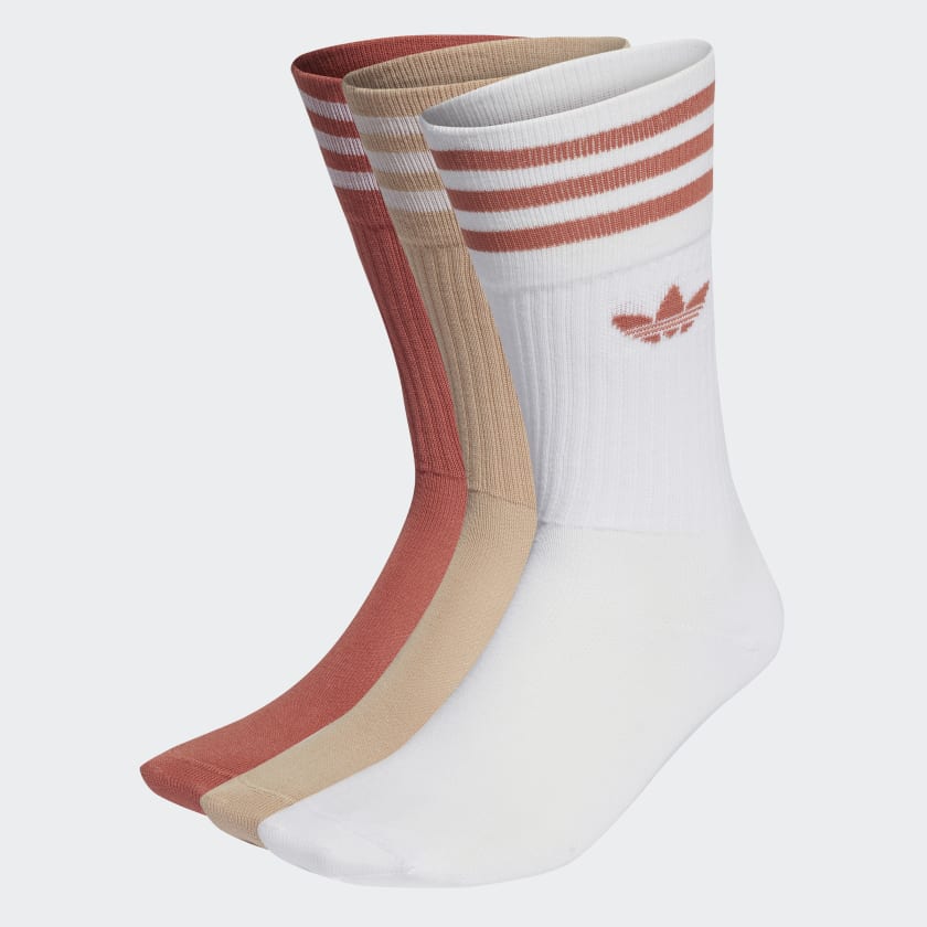 deugd Versnipperd technisch Solid Crew Socks 3 Pairs - White | unisex lifestyle | adidas US