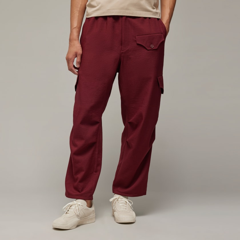 adidas Y-3 Sport Uniform Straight Leg Pants - Burgundy | Men's Lifestyle |  adidas US