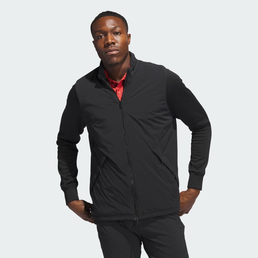 adidas Ultimate365 Tour Frostguard Full-Zip Padded Jacket - Black ...