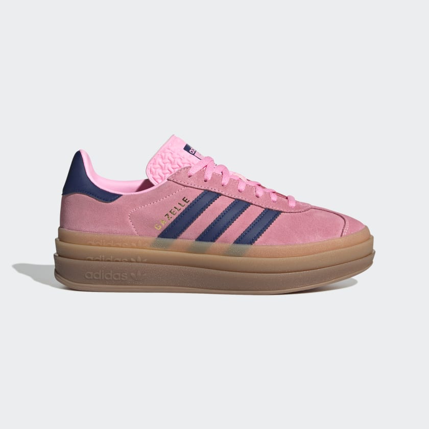 Arenoso Mojado Mucho bien bueno adidas Gazelle Bold Shoes - Pink | adidas UK