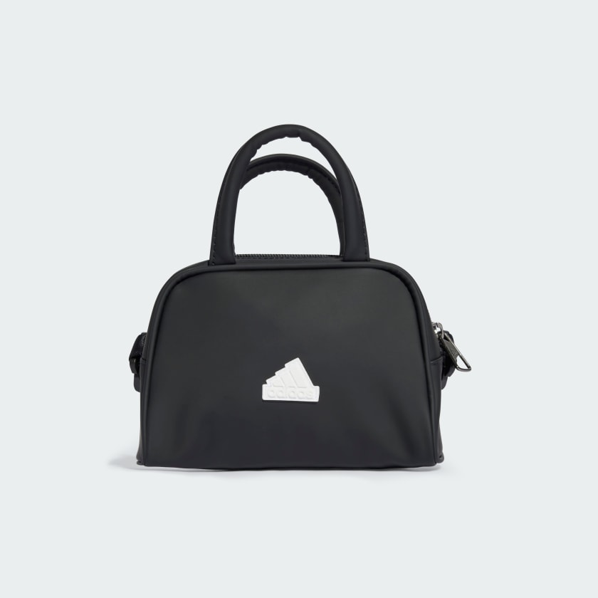 adidas Polyurethane Leather Small Bowling Bag Black adidas Thailand