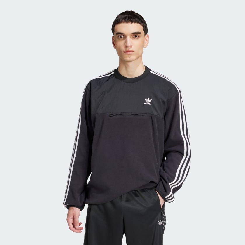 Adidas streetwear crew sweatshirt on sale