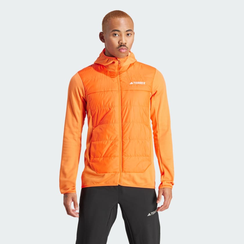 Adidas synthetic hooded jacket top