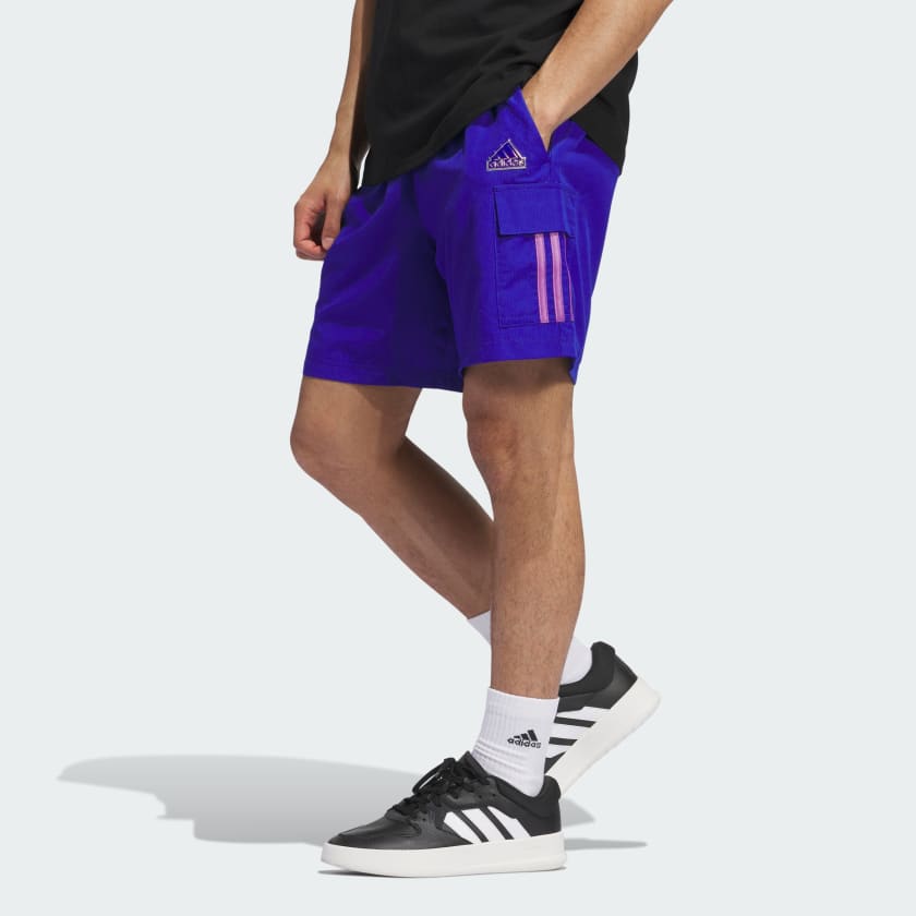Adidas Sunglass Pack Cargo Shorts Men Semi Lucid Blue 2XL