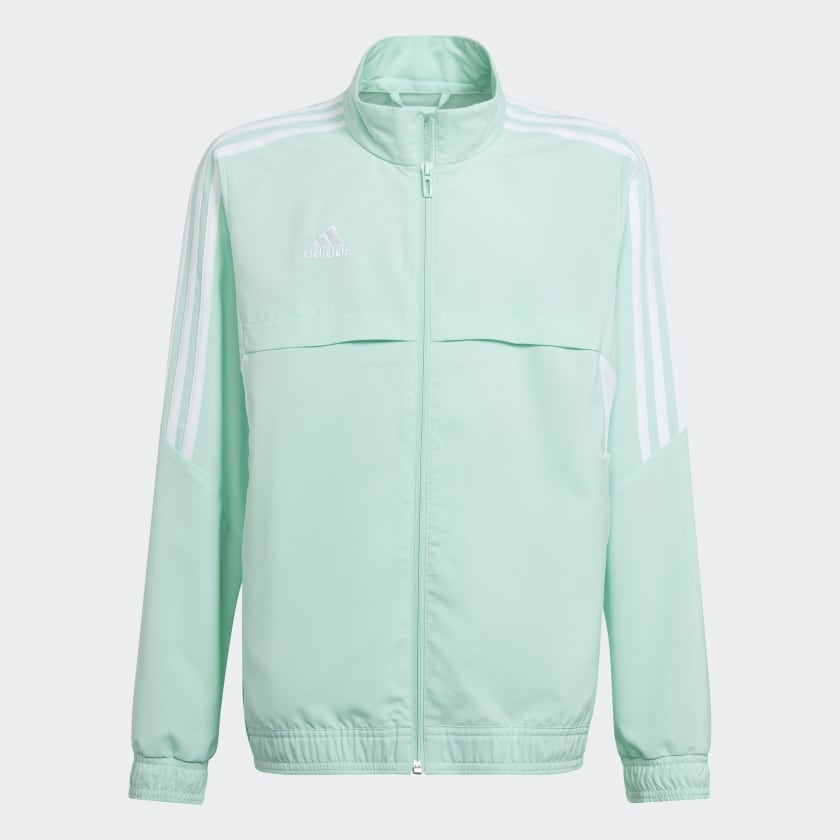 Mint top adidas jacket