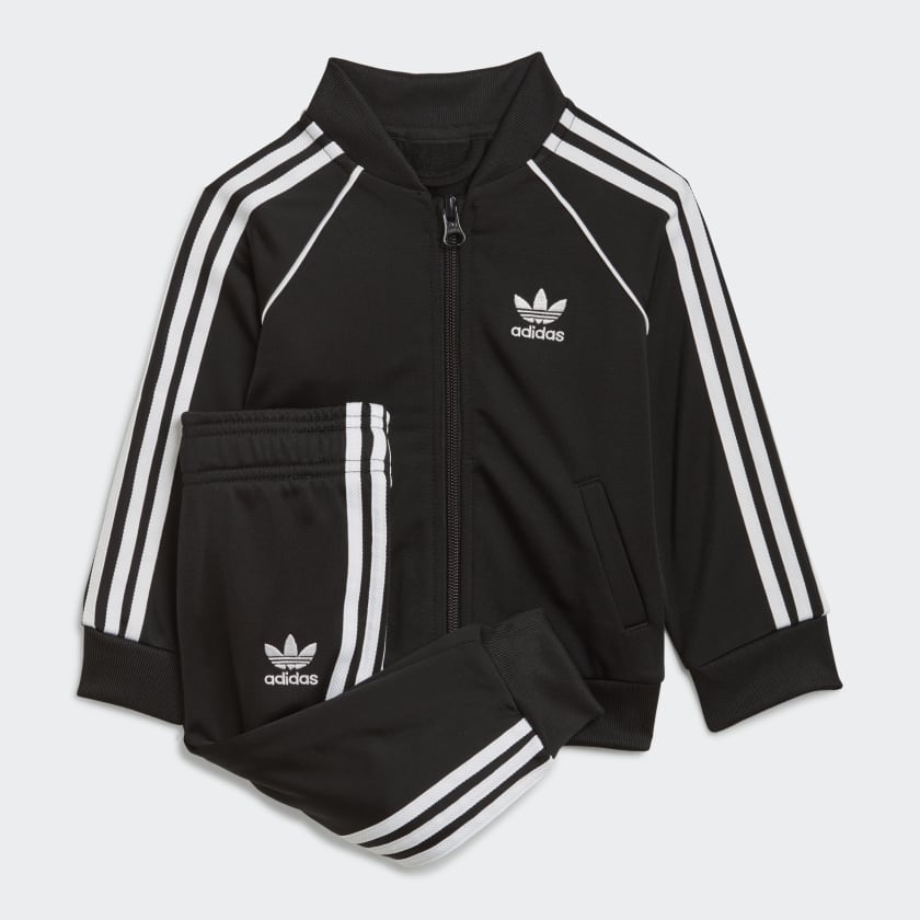 adidas Adicolor SST Track Suit - Black | adidas India